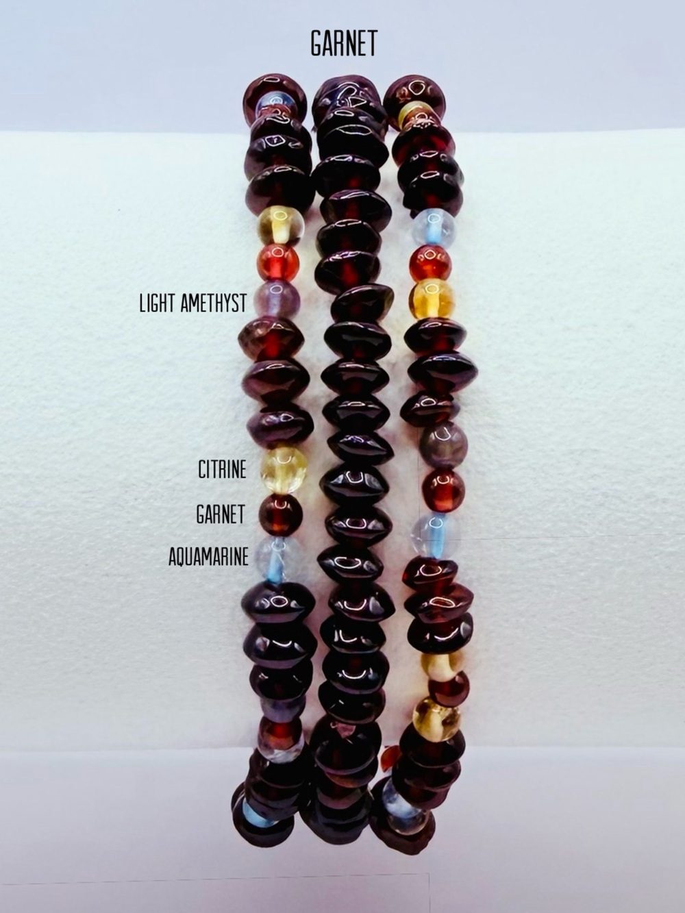 Peace Be With You Emotional Healing Semi-Precious Beads Stackable Bracelets